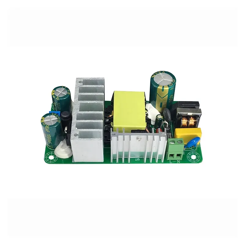 150W-200W switching power supply PCBA board with dual aluminum heatsink modules