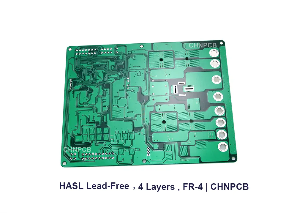 Robotic Vacuum Cleaner PCB Front Side – 4 Layer FR-4 HASL Lead-Free